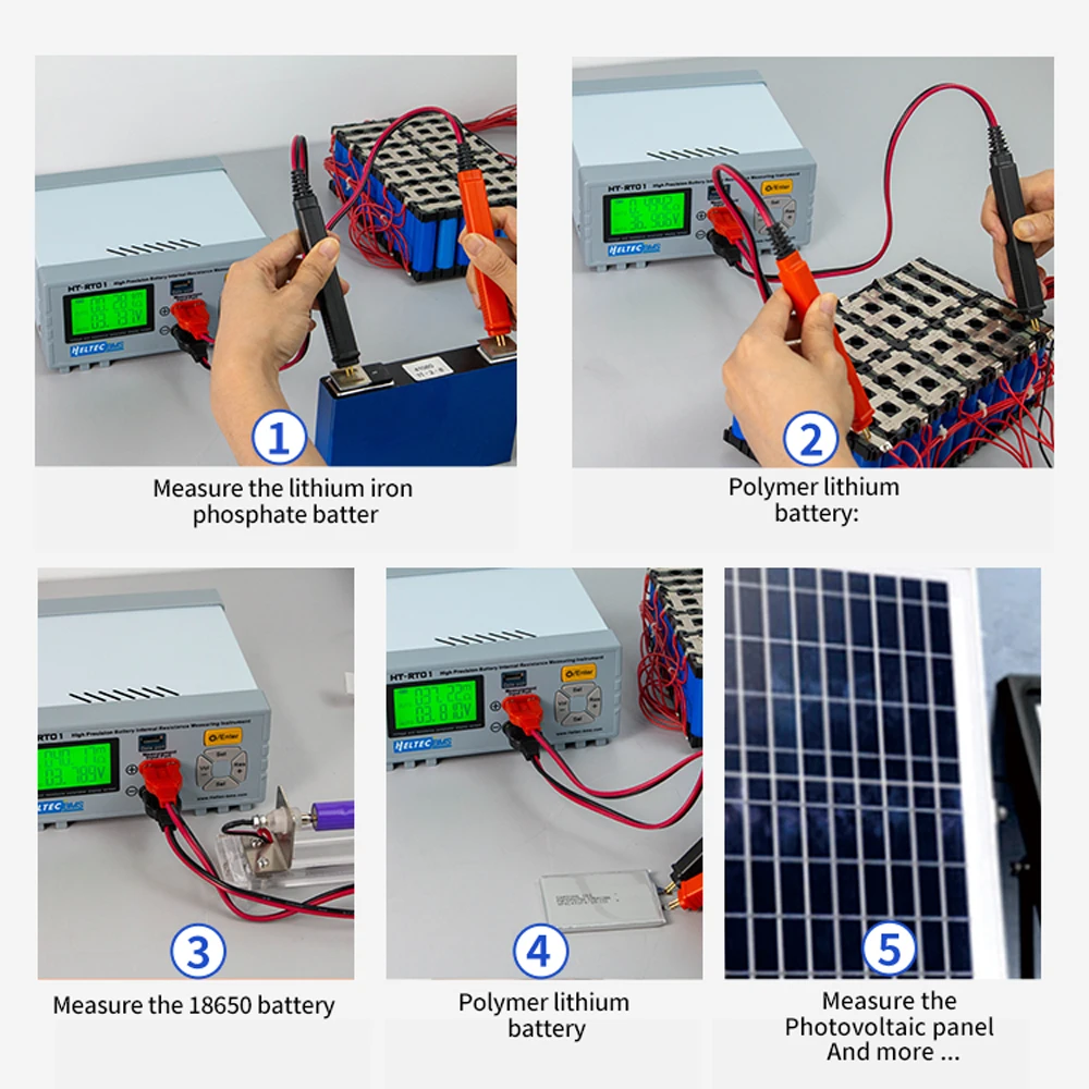 YYHC- 18650 Lifepo4 Battery Voltage Tester High Precision Lithium Battery Internal Resistance Tester Instrument
