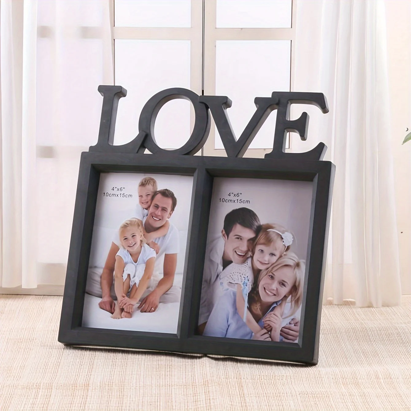 Cute Love Photo Frame Family Picture Frame Retro Photo Christmas Halloween Thanksgiving Easter New Year's Gift photo frame wood canvas frame wood photo frame wood frame wood picture frame
