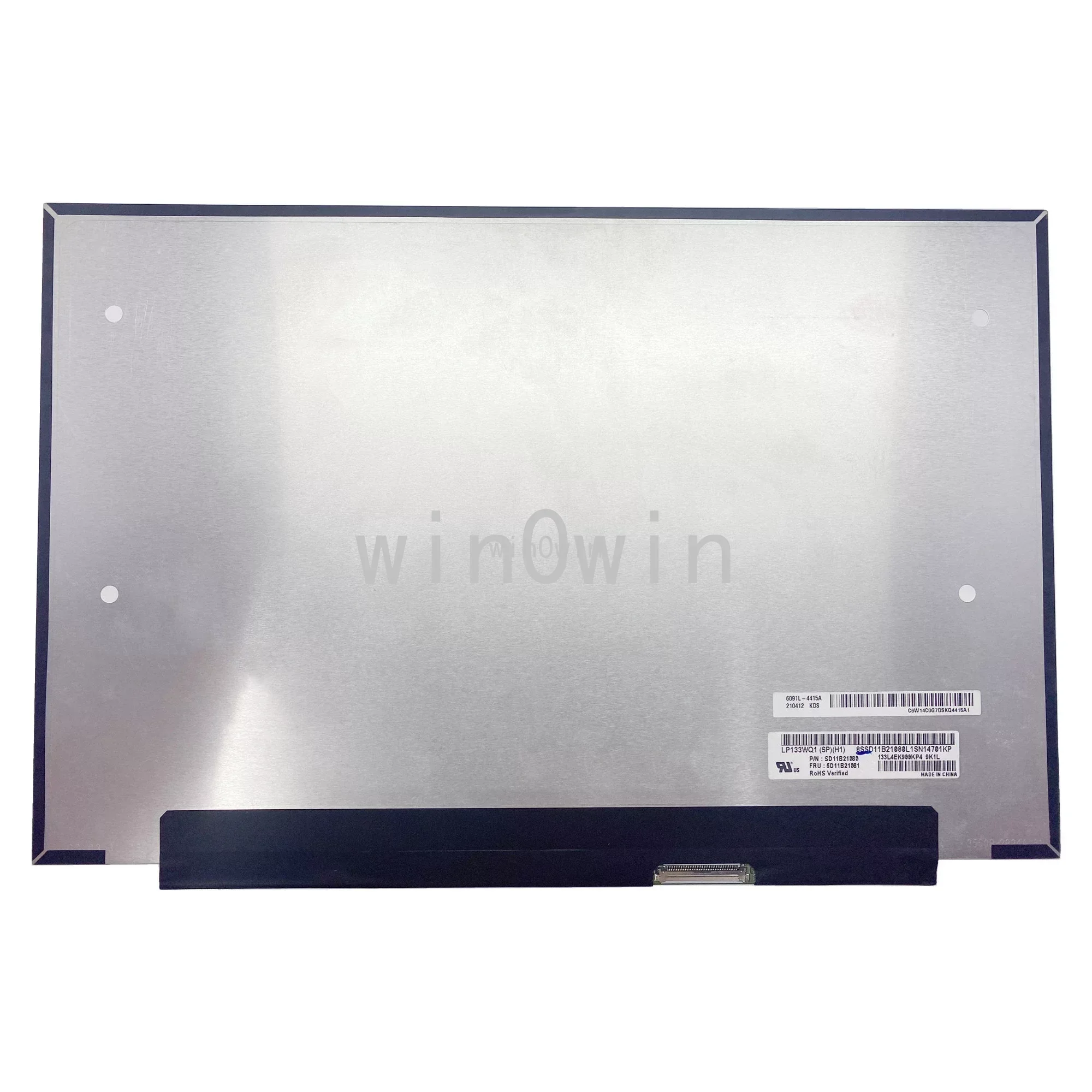 LP133WQ1 SPH1 2560x1600 교체용 노트북 LCD 스크린 패널 매트릭스 13.3인치 IPS
