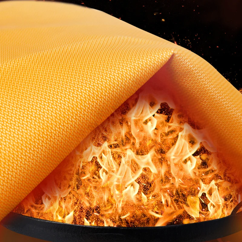 1M x 1M Sealed Fire Blanket Home Safety Fighting Fire Extinguishers Tent Boat Emergency Survival Shelter Safety Cover