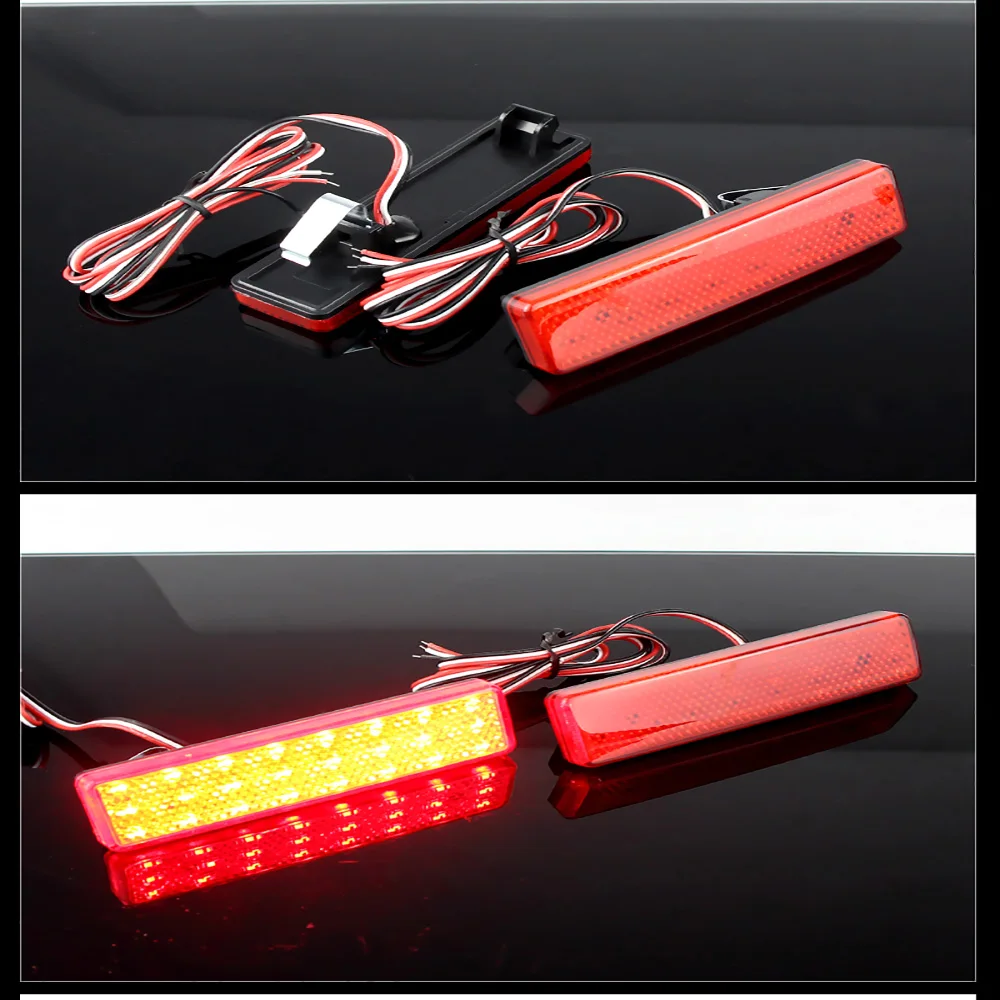 2 Stück LED Hecks toß stange Reflektor Licht Bremsleuchte für Renault Trafic Master für Nissan Primas tar für Opel Vauxhall Vivaro Movano – Detail 9
