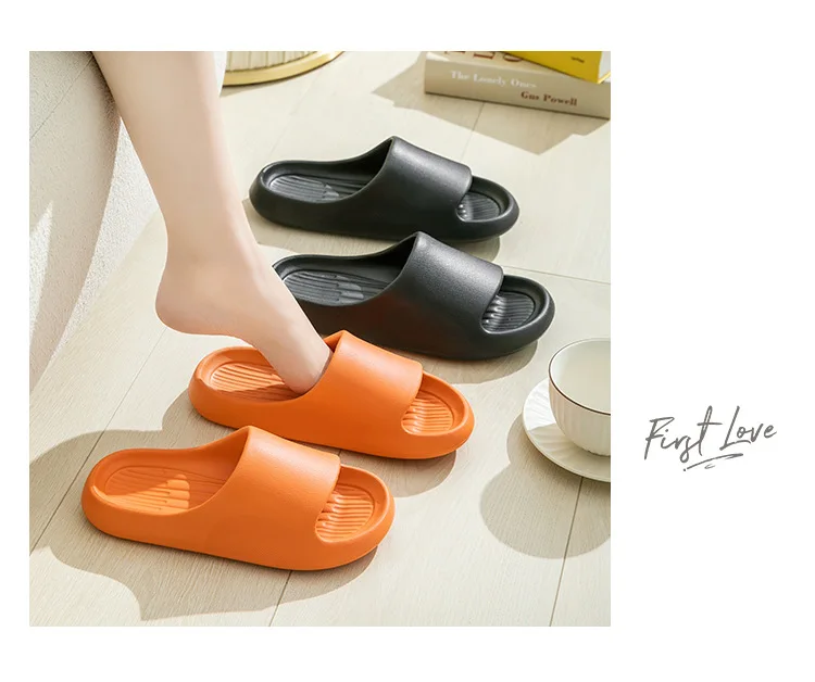 Big Size Unisex Summer Slippers: Comfy Flat Sandals for Indoor Relaxation - true deals club