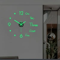 Luminous Clock 40cm/16inch Frameless 1