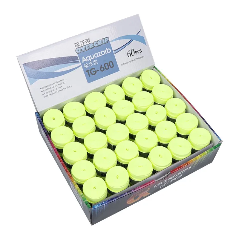 Alpha Overgrips Badminton 60Pcs Dry Muslimah Beach Tennis Paddle Paddel Grips Tape Tenis Racket Grip