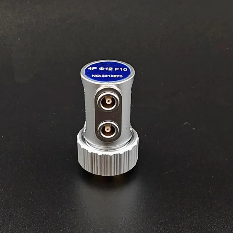 Dual Straight Beam Probe Transducer F10 4MHz 12mm
