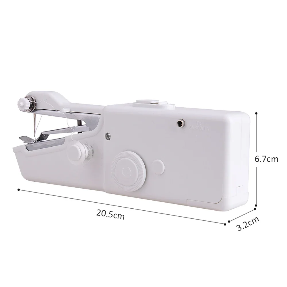 Portable Mini Sewing Machines Needlework Cordless Hand-Held Clothes Useful Portable Sewing Machines Handwork Tools Accessories