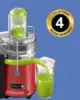 SiFENE Centrifugal Juicer Machine, Rapid 1000W Juice Extractor, Large 3.2'' Feed Chute for Whole Fruit & Veg Juicing, Red 5