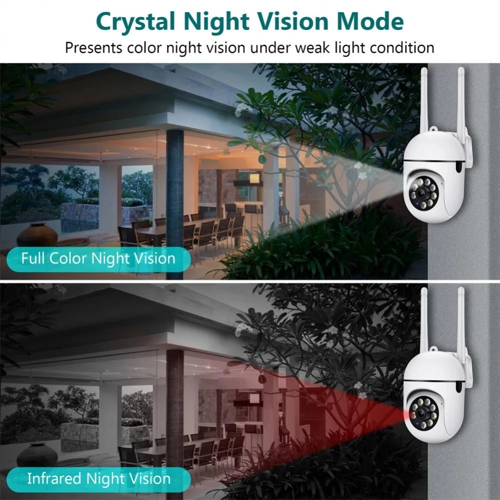 YCC365 Plus telecamera Wifi Outdoor AI Human Detect telecamera di sorveglianza Wireless protezione di sicurezza CCTV con telecamera IP 1080P