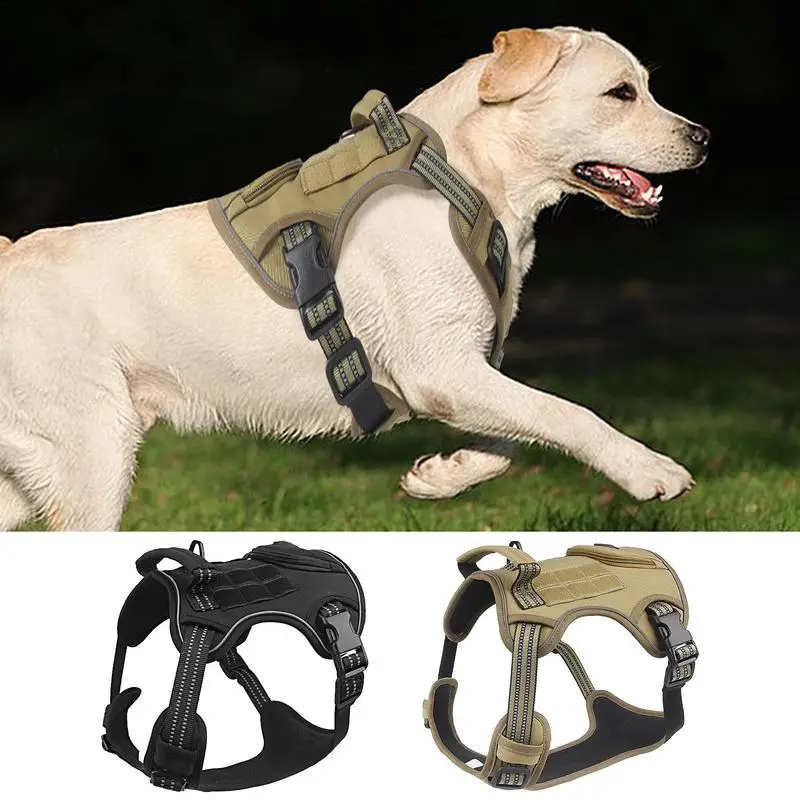 

Dog Harness Dog Back Leashes Vest Adjustable Harness Dog Reflective Safety Training Walking Reusable Chest Vest Leads Collar