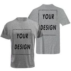 Maymavarty Premium Personalized Cotton T-Shirt - Design Your Own High-Quality Gift - Men S (GRAY)