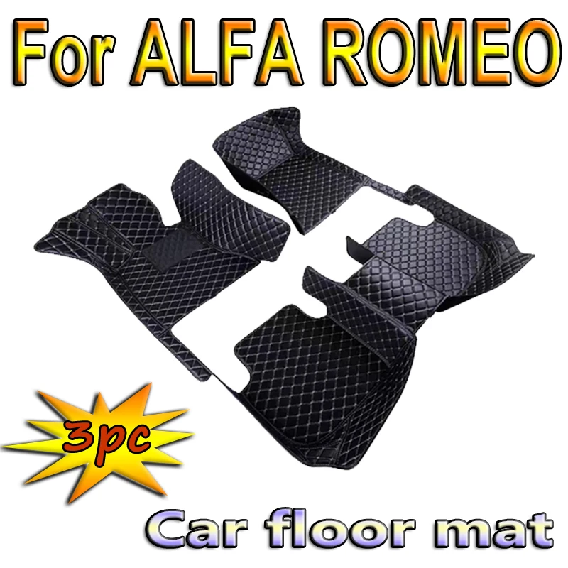 Tappetini Auto Per Alfa Romeo Giulia Mito Stelvio Gt Giulietta 4C 159 Spider 916 Gtv Brera 166 147 Spider Accessori Auto