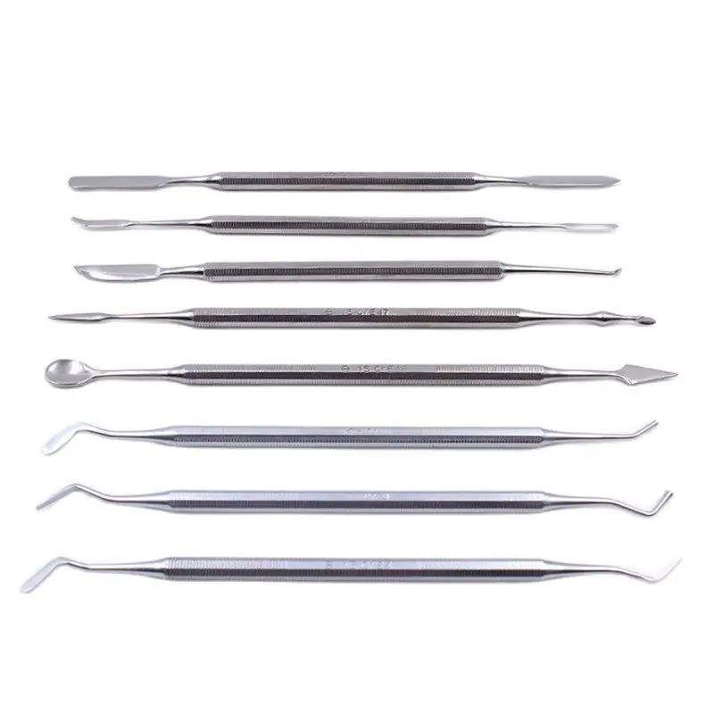 1Pcs Dental Wax Carver Mixing Spatula Knife Composite Filling Resin