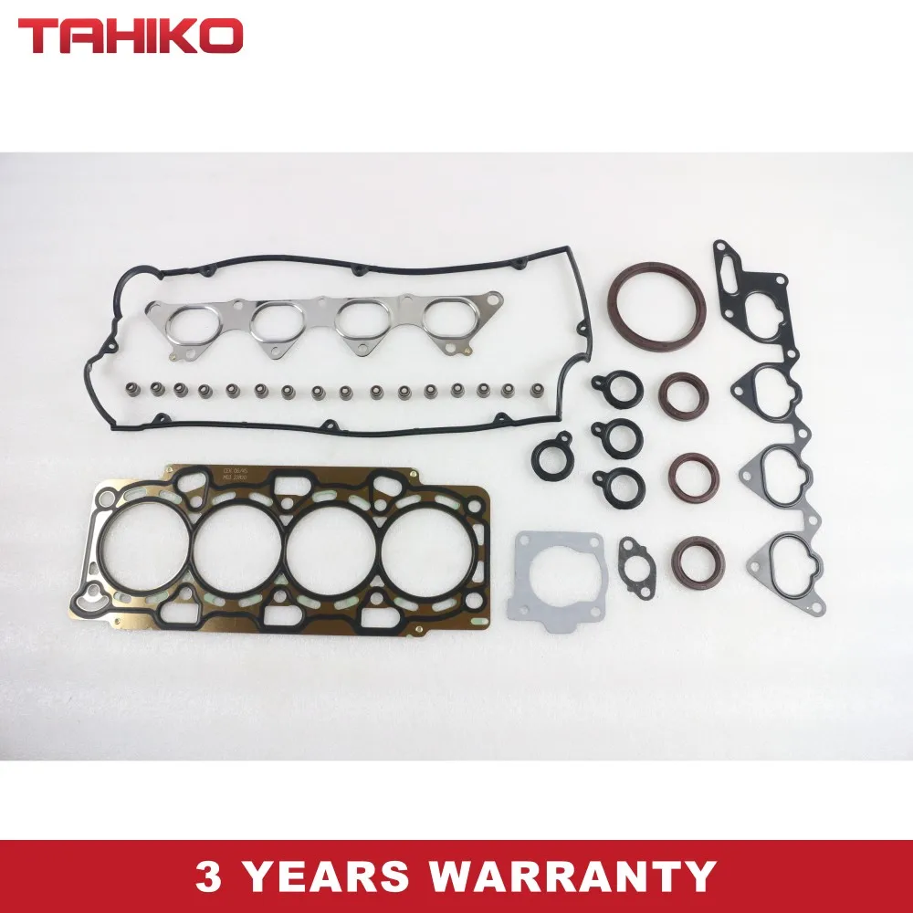 

Подходит для Mitsubishi Lancer 4G93 1.8L GTi 16V DOHC VRS полный капитальный Комплект прокладок для двигателя
