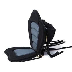 Deluxe Backrest Kayak Seat For Boat with Back Pack Fishing Accessories