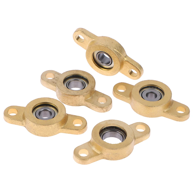 베개 블록 포함 플랜지 베어링, 아연 합금 베어링, KFL05 KFL06 KFL07 KFL08 KFL10, 5mm, 6mm, 7mm, 8mm, 10mm, 1 PC