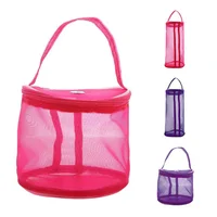 Portable Yarn Storage Bag Hollow Mesh Knitting Wool Yarn Bags Crochet Yarn Handbag Organizer Weave Tools Sewing Accessories 2