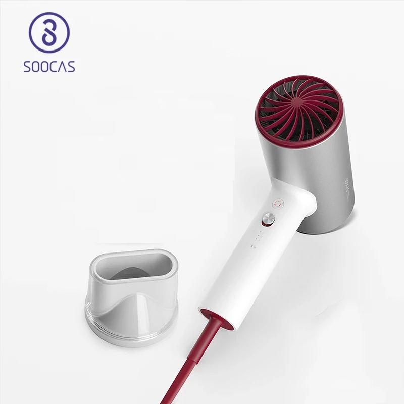 

SOOCAS H3S Negative Ion Hair Dryer 1800W Professional Blow Dryer Aluminum Alloy Powerful Electric Dryer Cold Hot Air Circulating