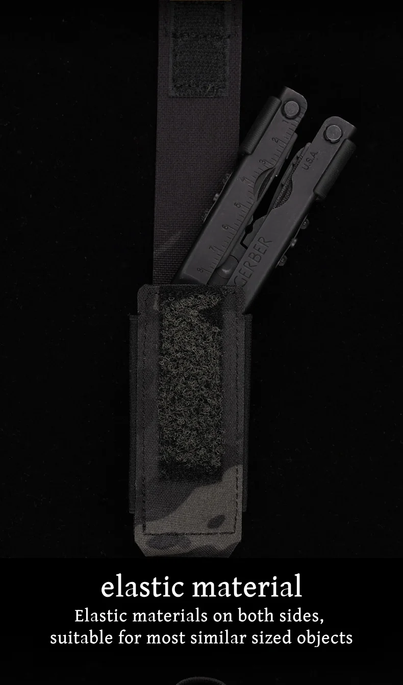 Leichtes Design, Molle-Montage, Aufbewahrungszubehörpaket, multifunktionale Camouflage-Toolkit-Ausrüstung – Detail 5