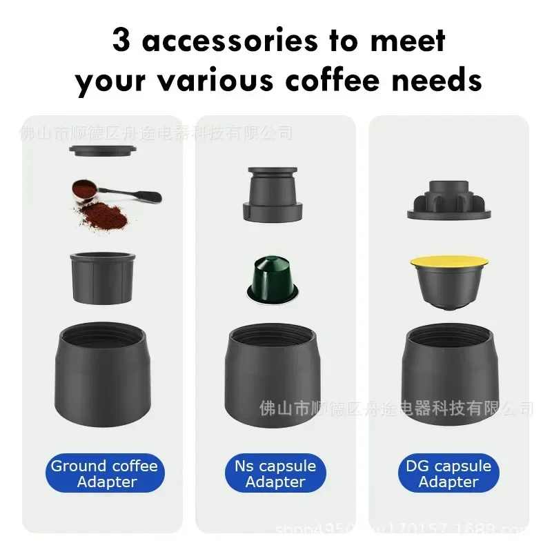 120ml 18Bar Portable Manual Coffee Machine 3 In 1 Italian Capsule Coffee Machine Outdoor Travel Hand Pressure Coffee Pot 2