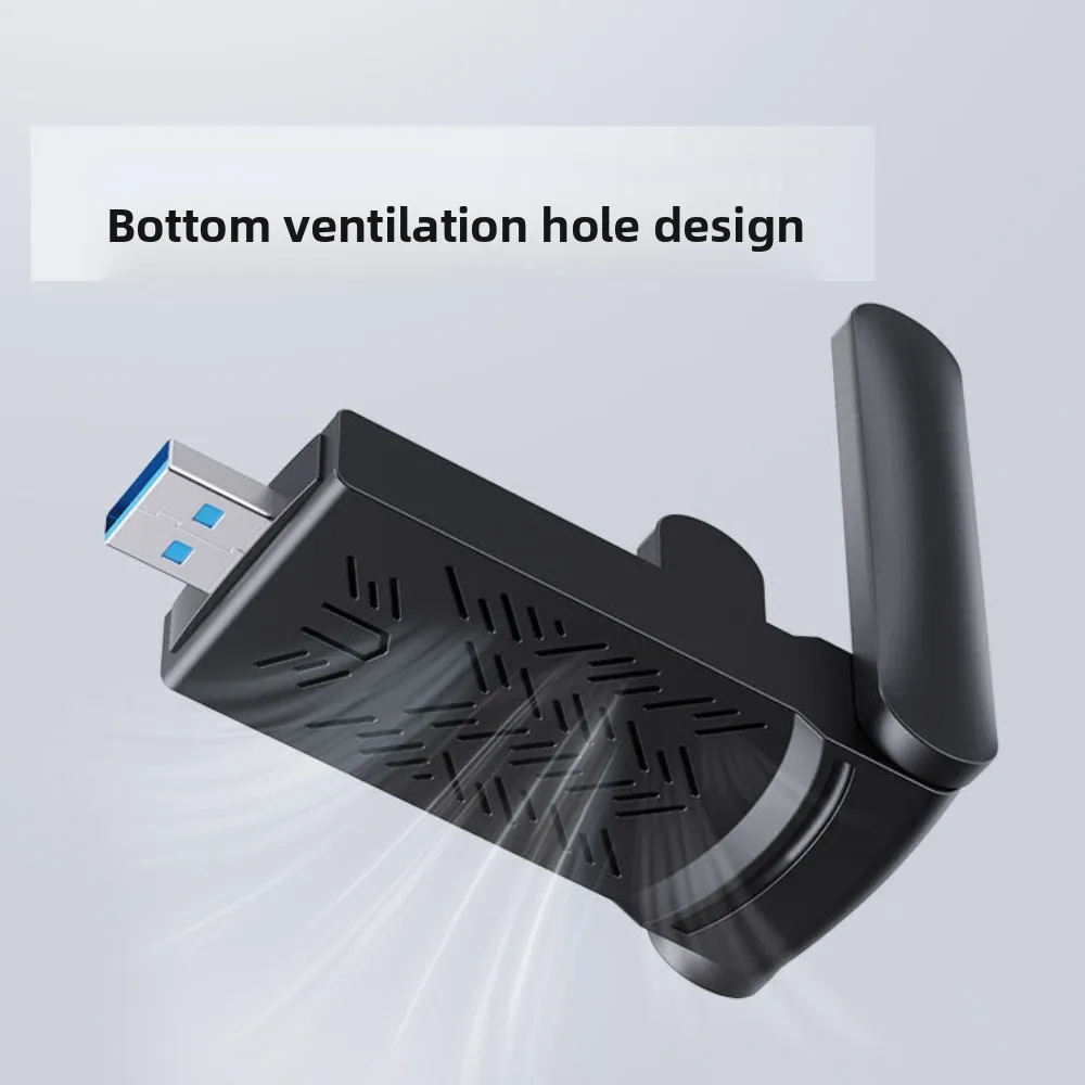 듀얼 밴드 WiFi USB 어댑터 2.4G/5Ghz USB3.0 인터페이스 1300Mbps WiFi 동글 강력한 수신기 무선 네트워크 카드