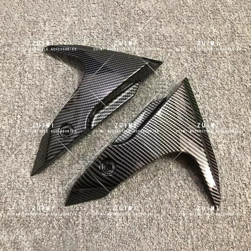For YAMAHA FZ07 MT-07 2012-2013-2014-2015-- Carbon Fiber Front Fender Mud Guard Side Fairing