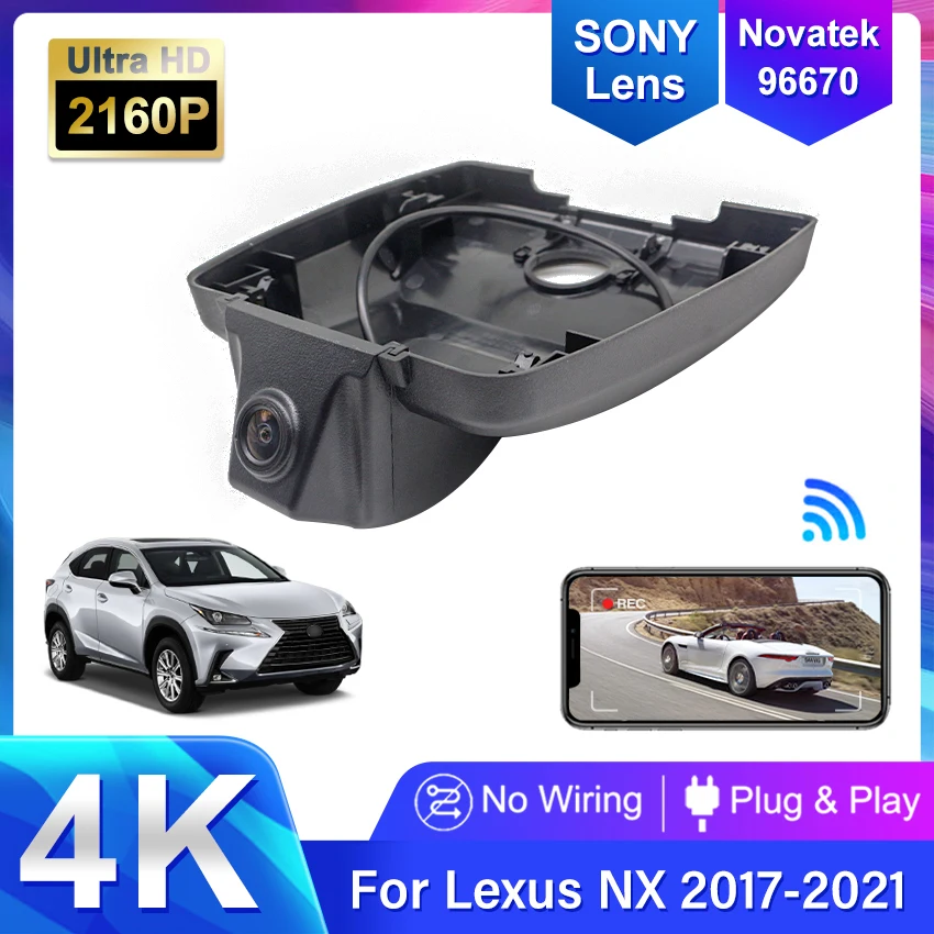 Rückfahrkamera Kabellos UHD 2160P Dashcam Nachtsicht WiFi Auto Dvr Dash Rückfahrkamera Kabellos UHD 2160P Dashcam Nachtsicht WiFi Auto Dvr Dash