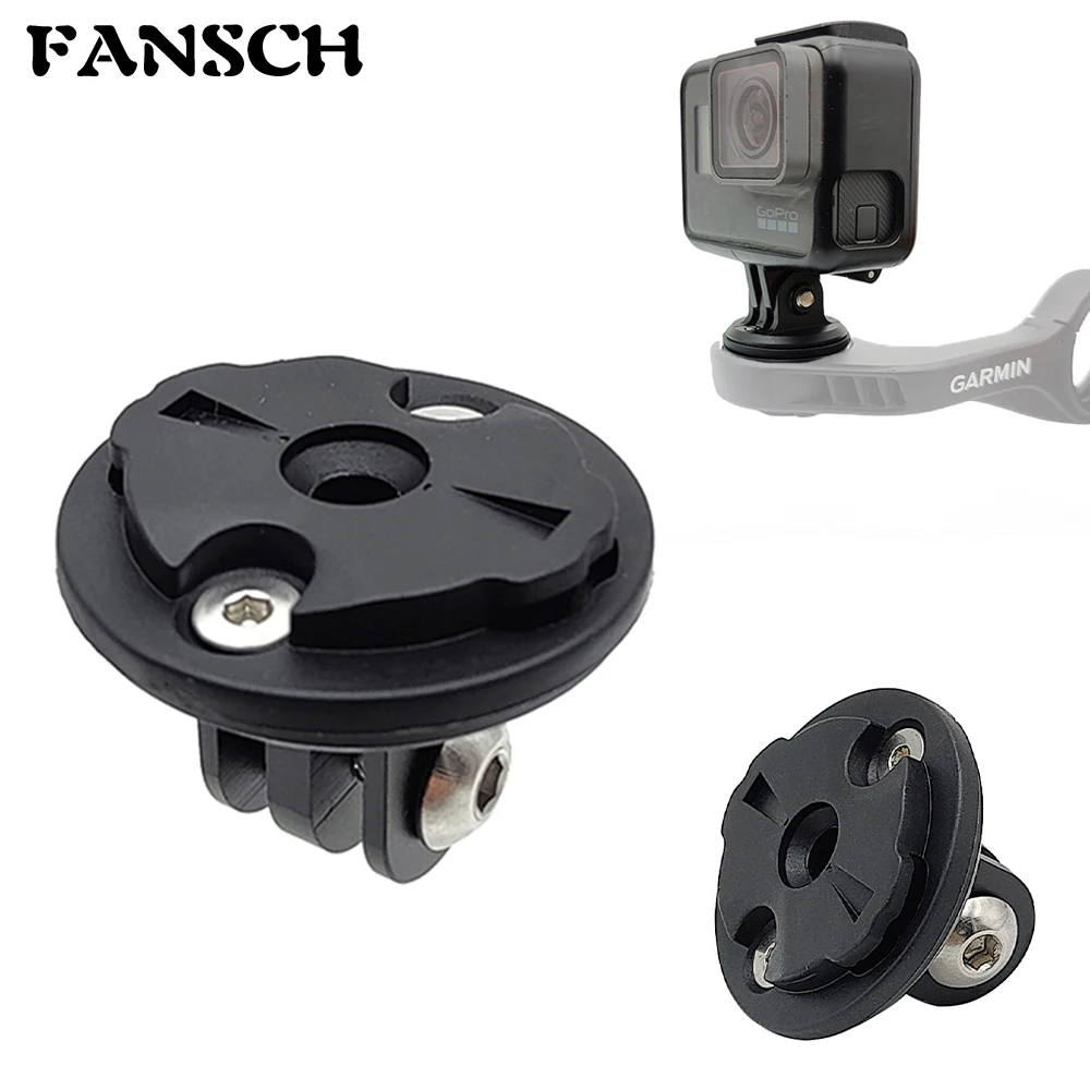 

Fansch Bike Sport Camera Mount Compatible With Garmin Edge Interface For GoPro Mount Computer Mount Fit Gopro Camera Adapter
