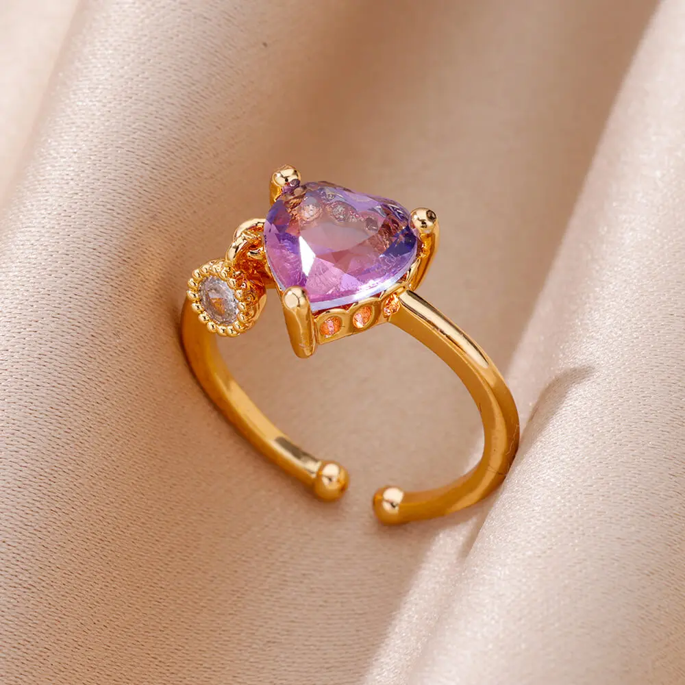 Zircon Geometric Adjustable Jewelry