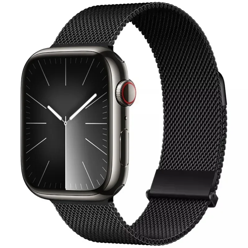 Elegant Metal Milanese Loop Magnetic Bracelet Strap