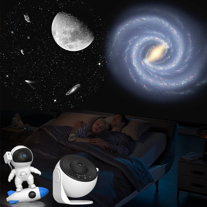 Night Light Galaxy Projector Starry Sky Projector...