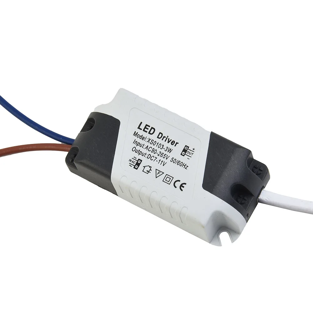 12-24V 드라이브 전원 DC LED 패널 드라이버 300mA 정전류 3W 6W 12W 18W 24W DC LED 전원 공급 장치 LED 패널 조명