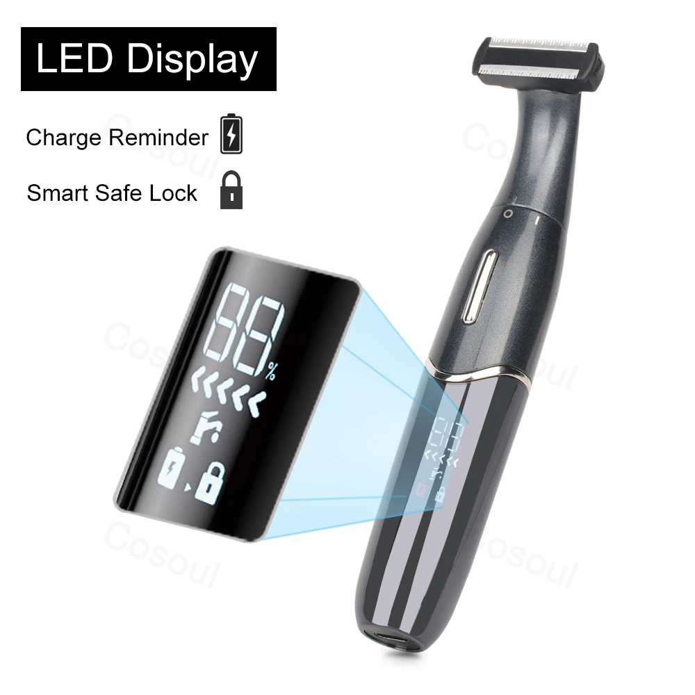 Body Hair Trimmer Groin Trimmer Armpit Hair Pubic Hair Bikini Chest