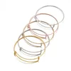 10/20Pcs  Expandable Bangle Adjustable Wire Blank Bracelets For DIY Women Pulseiras Jewelry Making Supplies Accessories 4