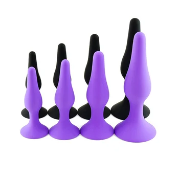 Silicone Anal Plug Sex Toys for Woman Prostate Massager Butt Plug Buttplug Anal Sex Toys for Men Adults Adult Game XL/L/M/S Size 2
