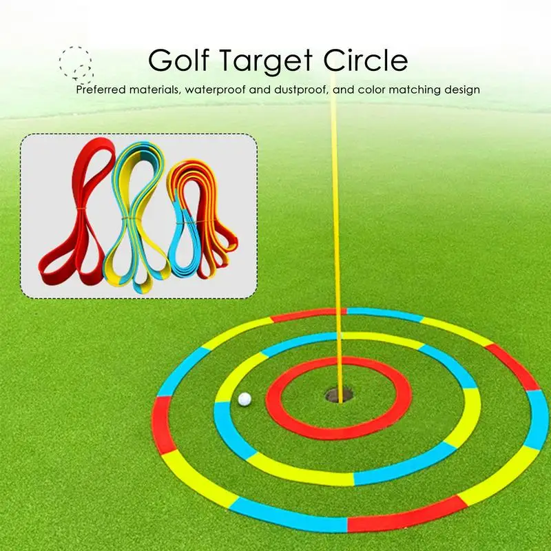 3PcsGolfHoleTargetRingsGolfTargetCircleChippingPracticeGolf
