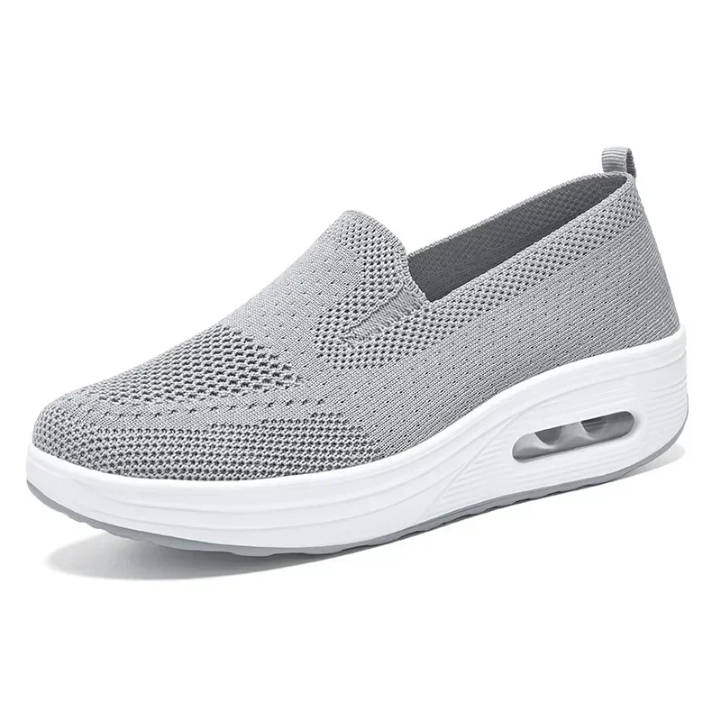 Thick-soled Casual Women's Shoes Lazy Comfortable Breathable Heightening Soft-soled Wear-resistant Women's Shoes 3