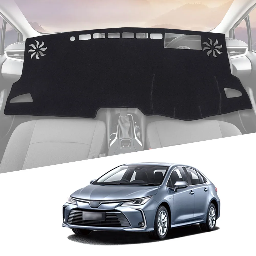 

for Toyota Corolla Dashboard Pad Cover E210 210 2019-2021 Anti-Slip Dash Mat Dashmat Sunshade Protective Carpet