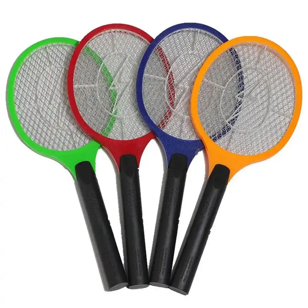 

Electric Fly Insect Bug Zapper Bat Handheld Insect Fly Swatter Racket Portable Mosquitos Killer Pest Control For Bedroom Insects