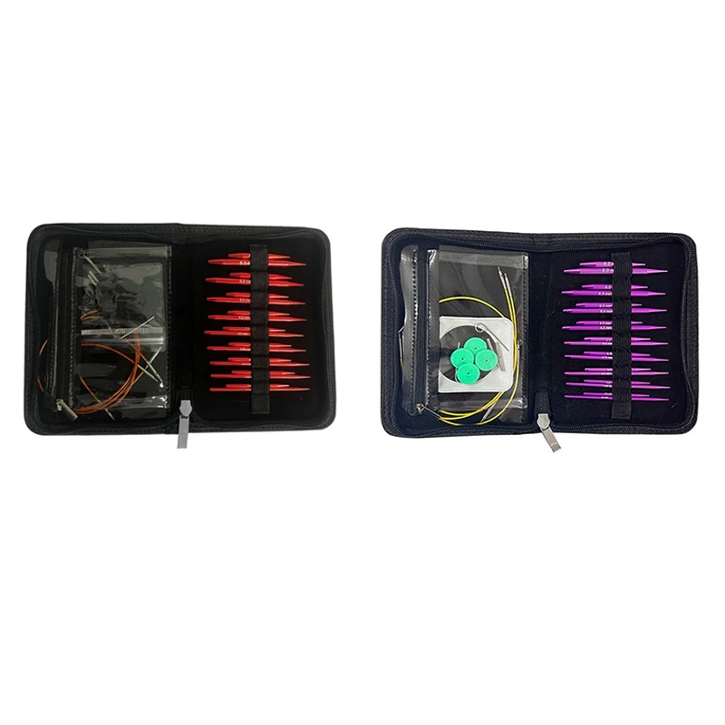 

Crochet Hook Circular Knitting Needles Set DIY Art Craft Weaving Sewing Stitches Tools Crochet Needle Knitting Tools