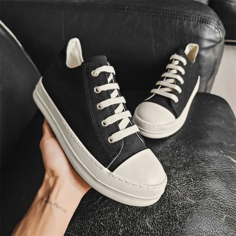 Men Women Casual Sneakers Skateboard Vulcanized Shoes Designed Running Tennis Sports Shoes Lace Up Comfortable Outdoor Sneakers 5