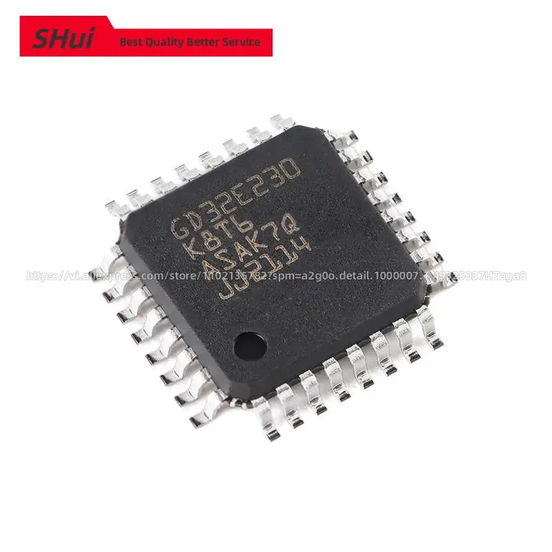 

10PCS-50PCS New Original GD32E230K8T6 LQFP-32 Cortex-M23 32-bit Microcontroller-MCU Chip