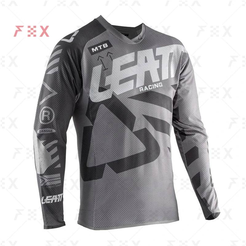 cycling jersey motorcycle mountain bike team downhill jersey Offroad MX bicycle locomotive shirt cross country mountain bike mtb leatt racing