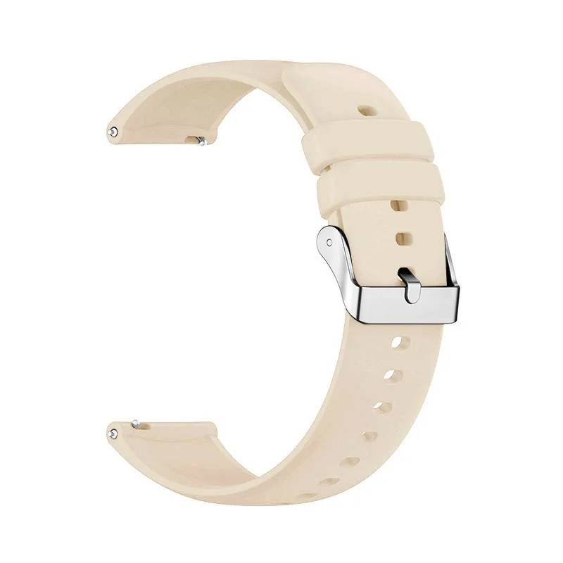 ตัวเลือกสินค้า สายนาฬิกาซิลิโคน 20/22 มม. หัวเข็มขัดหมุด สำหรับ Huawei Watch Series