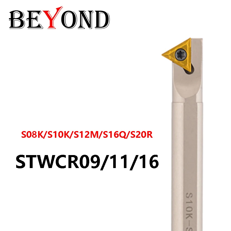 Beyond Stwcr S08K-Stwcr09 S10K-S12M-S16Q-S20R-Stwcr11 Portautensili Per Tornitura Interna Taglierina Cnc Barra Di Alesatura Per Rivestimento In Nichel