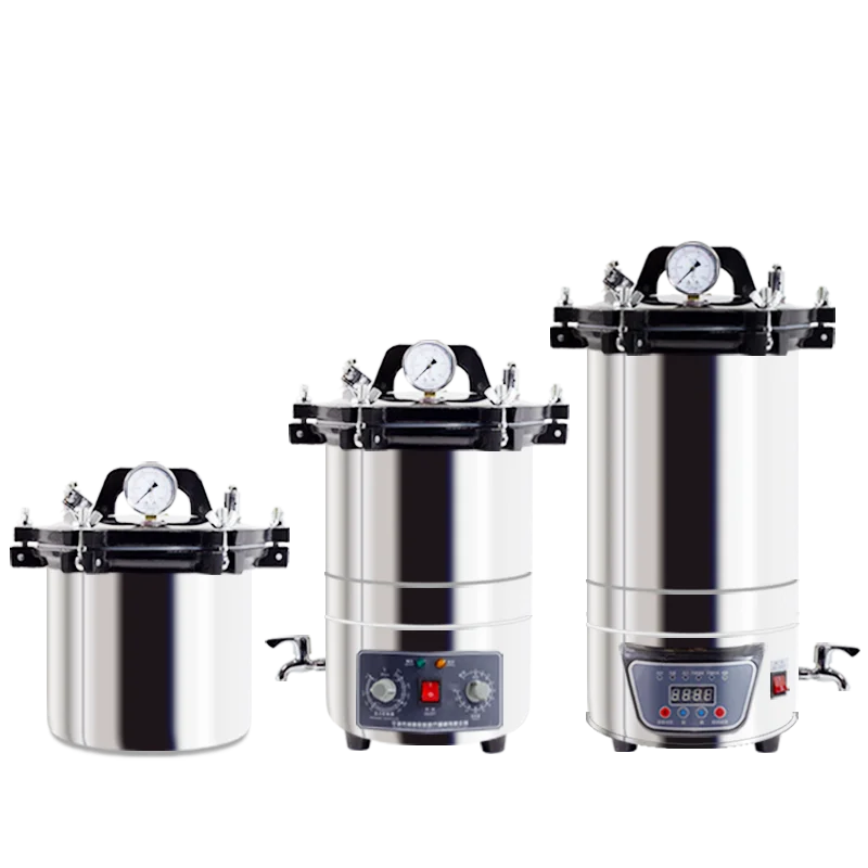

Portable Stainless Steel Sterilization Pot High Pressure Steam Sterilizing Pan