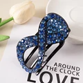 Blue rhinestones