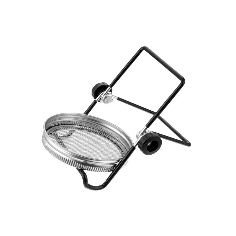 Sprouting Jars Kit Sprouting Lids Mesh Screen Strainer Filter Stainless Steel Germinator Set Seed Sprouter Germination Cover For Mason Jars Cocina