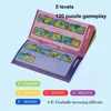 Puzzle Game Set of 20 Challenge 2D Puzzle Games with Illustration Guide and Elegant Storage Box Suitable for Gift Giving 2