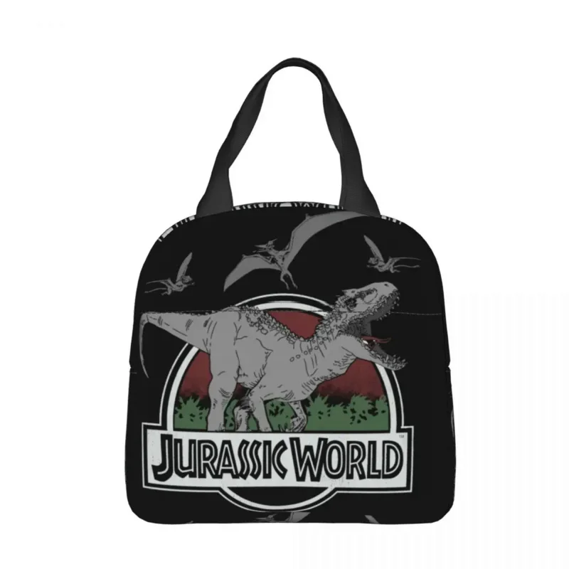 

Jurassic Park Indominus Roar Insulated Lunch Bags Leakproof Meal Container Cooler Bag Tote Lunch Box Work Picnic Food Bag