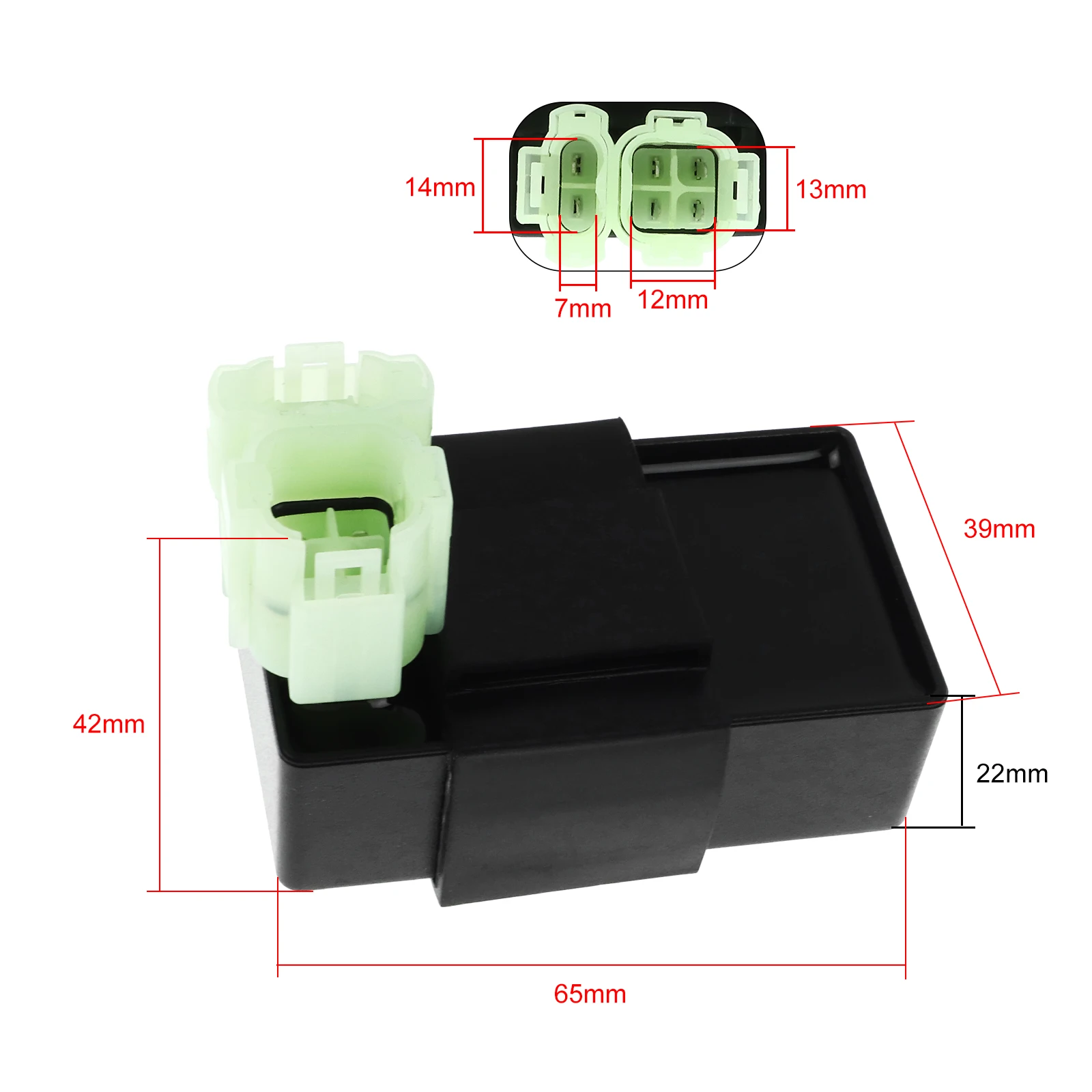 Motorcycle Ignition Coil 6Pin AC CDI Box For Honda XR etc